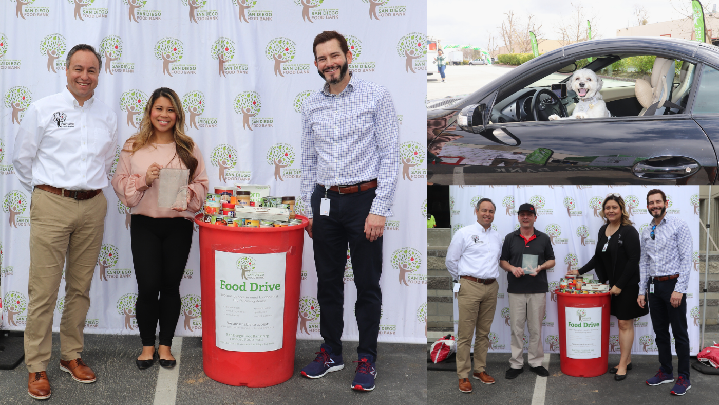 The San Diego Food Bank Hosts the Fifth Annual Food Drive Recognition