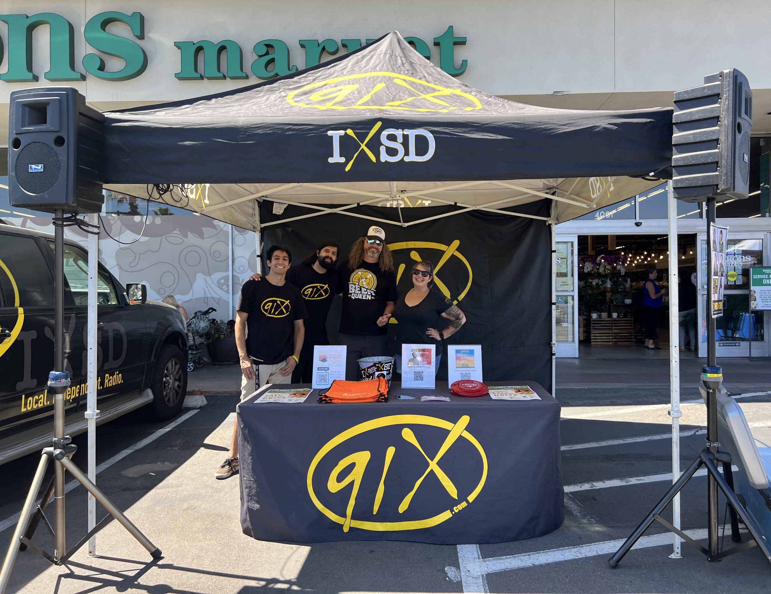 91X Tabling at Barons Market